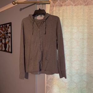 Gray hoodie